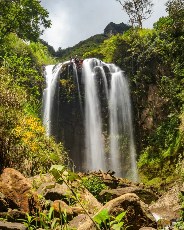 El Silencio Waterfall in Baños