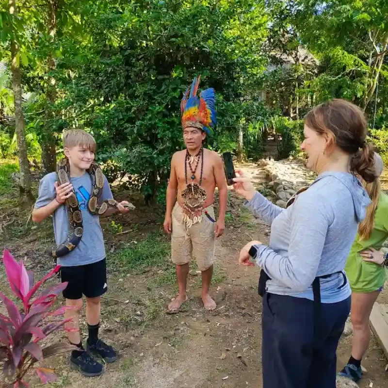 Amazon Rainforest Wildlife And Flora Exploration Ecuador