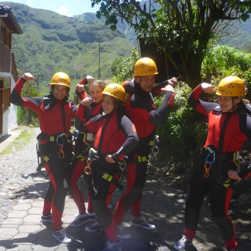 Chamana Waterfalls Canyoning