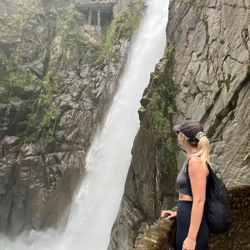 Tour in Banos - Pailon del Diablo waterfall